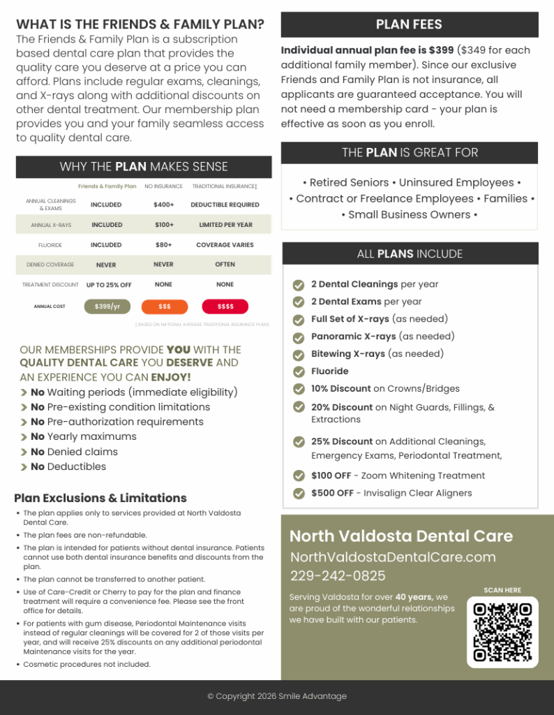 Smile Advantage|North Valdosta Dental Care – Onboarding Hub