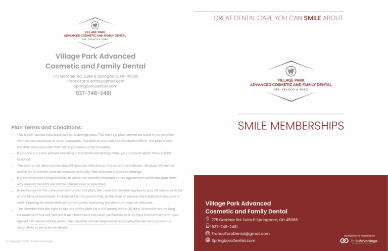Smile Advantage|Village Park Advanced Dentistry – Proofs